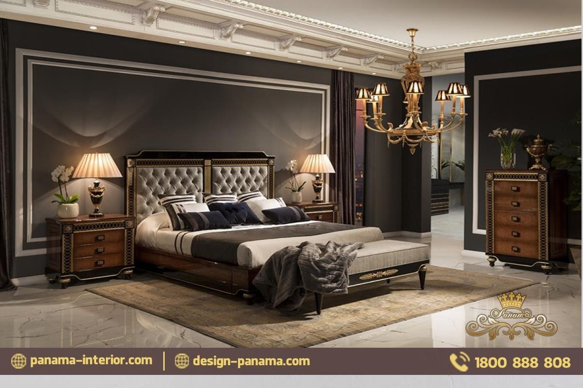 giường ngủ tân cổ điển