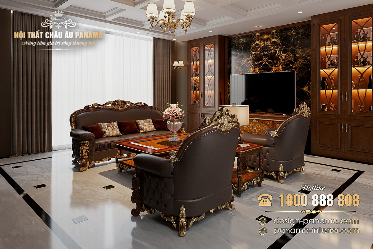 sofa tân cổ điển