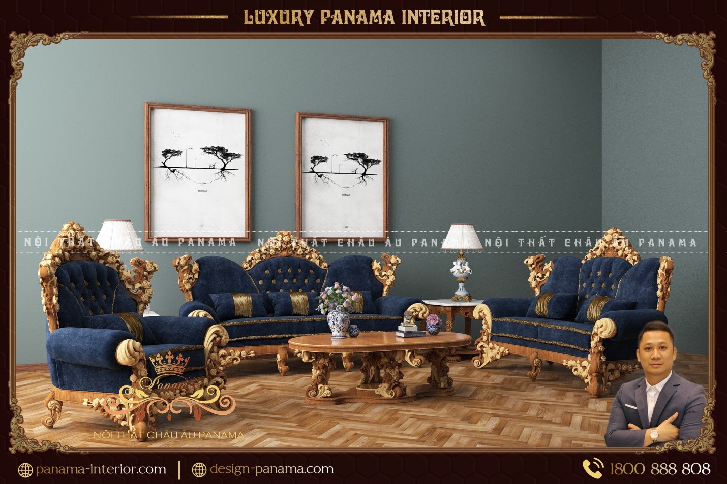 Sofa tân cổ điển