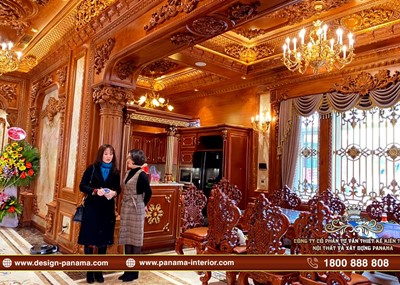 Thiết kế nội thất tân cổ điển cho dinh thự Nam Sơn - Bắc Ninh