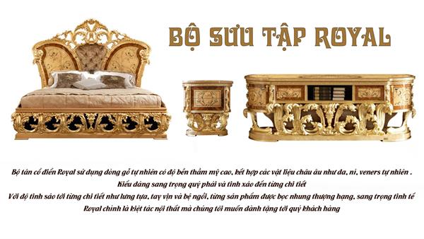 Bộ Sưu Tập Phòng Ngủ Royal